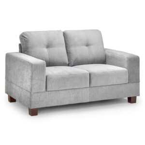 Jerri Fabric 2 Seater Sofa In Grey
