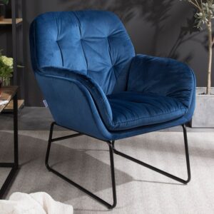 75cm Wide Faux Leather Armchair Double Layer Padded Occasional Chair