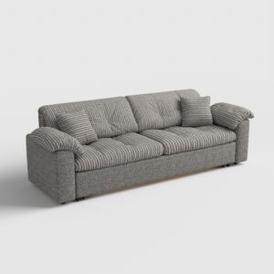 Cottonfy Multifunctional Sleeper Pull Out 2 Seater Sofa Bed with Storage Space