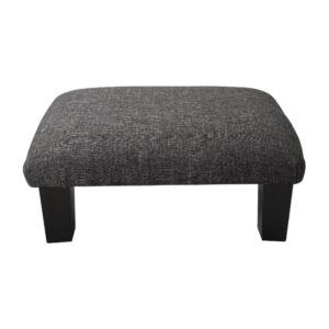 Linen Rectangular Ottoman Footstool